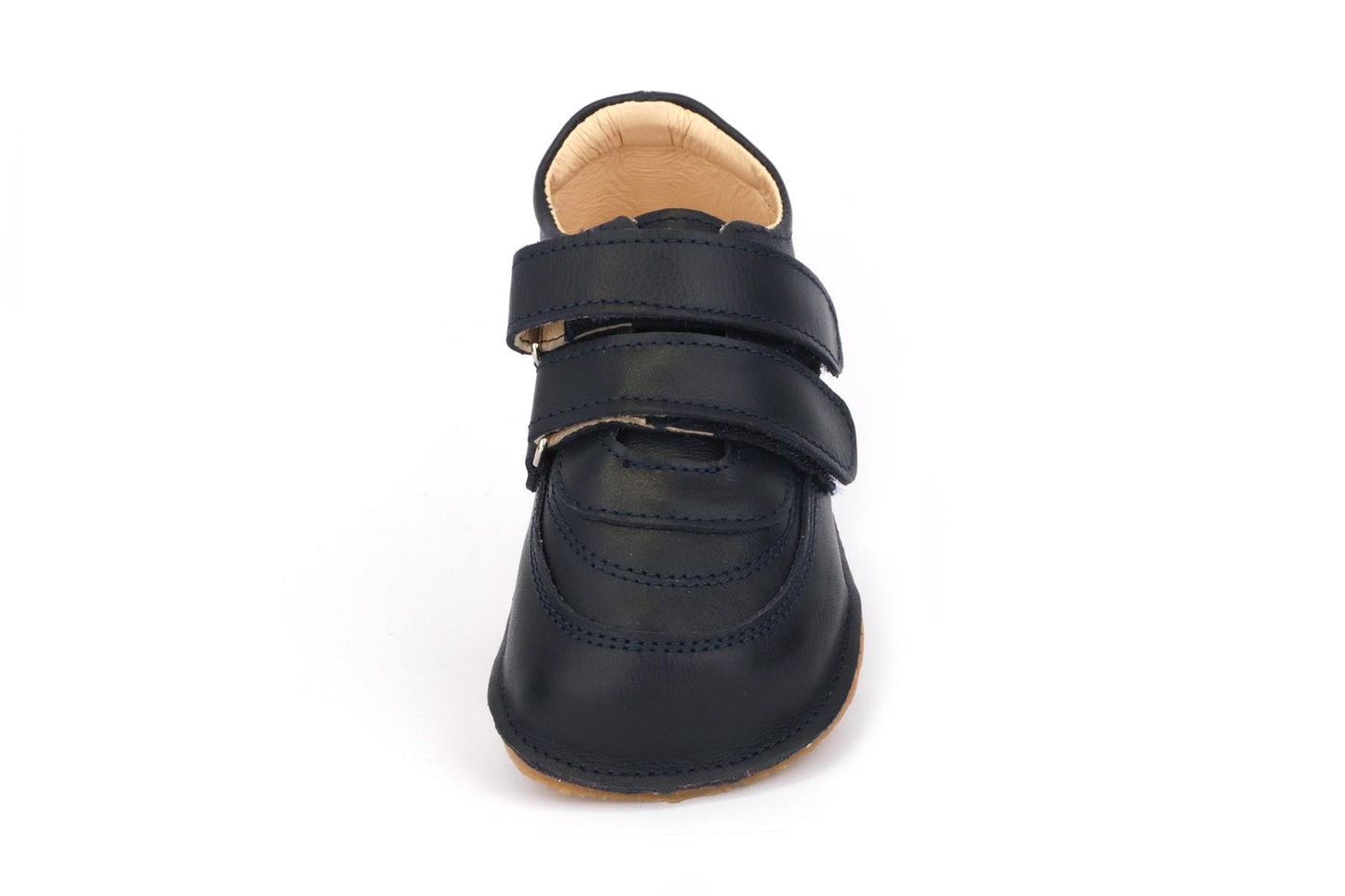 Obex Loko scarpe bambini in pelle antiscivolo per asilo e tempo libero – Blu scuro