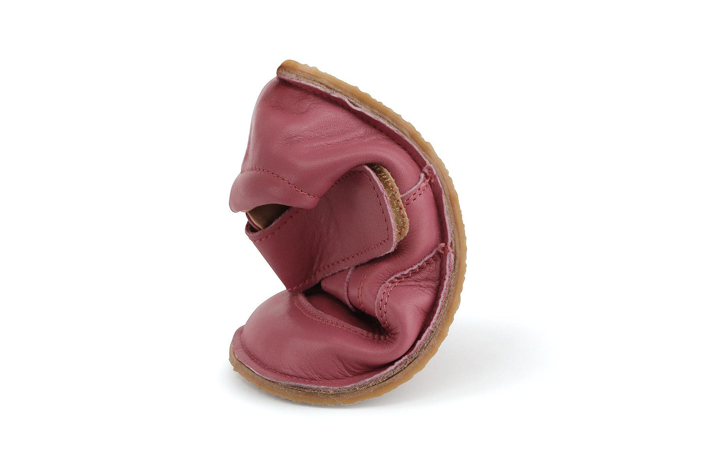 Obex Toby scarpe bambini in pelle antiscivolo per asilo e tempo libero – Rosa antico