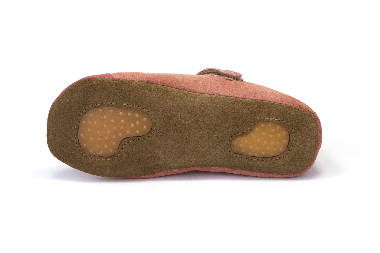 Obex Balerina Interno ballerine bambina in pelle antiscivolo – Lampone