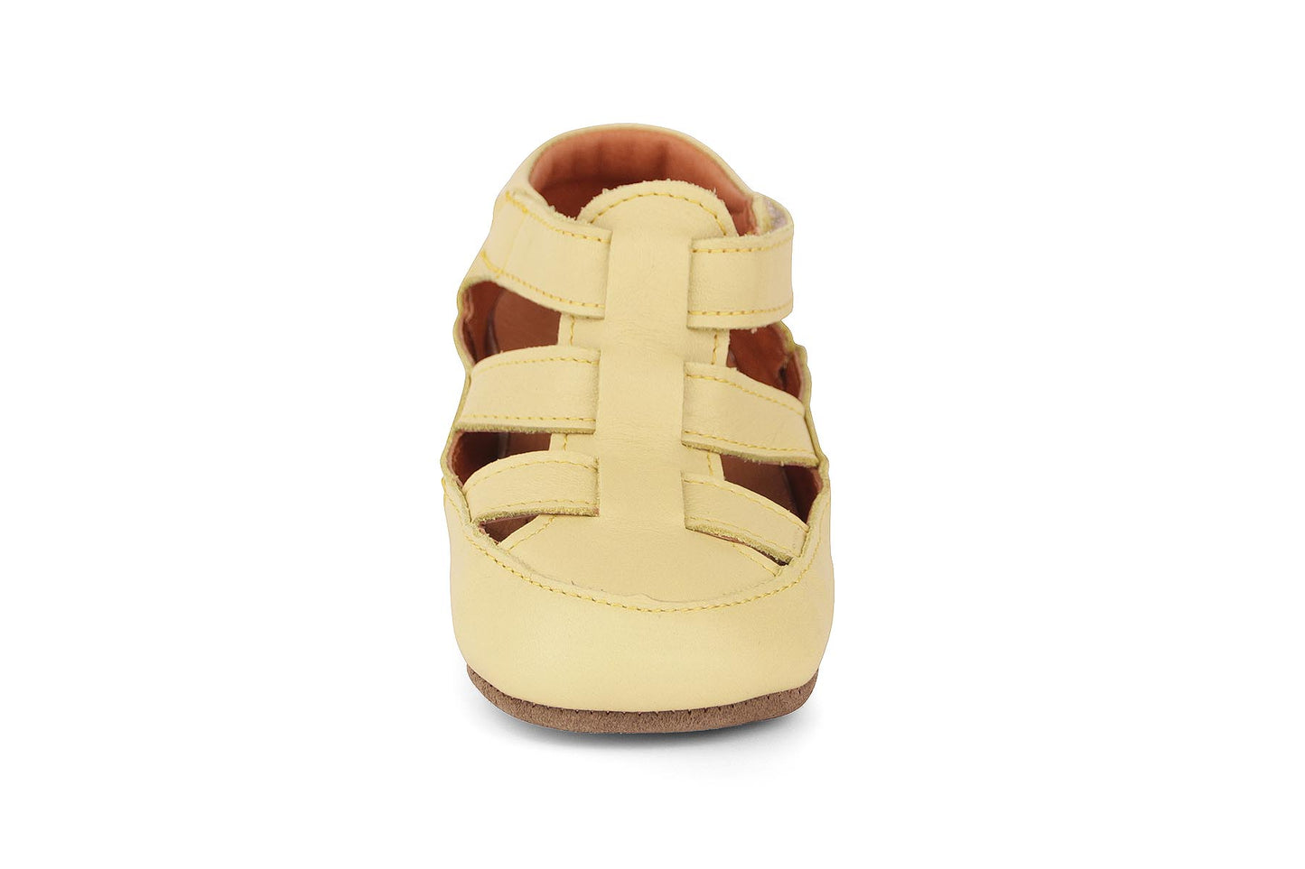 Obex Helis pantofole bambini in pelle antiscivolo per asilo e casa – Burro