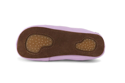 Obex Helis pantofole bambini in pelle antiscivolo per asilo e casa – Lilla
