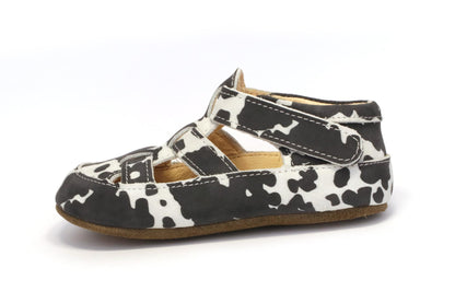 Obex Helis pantofole bambini in pelle antiscivolo per asilo e casa – Milky