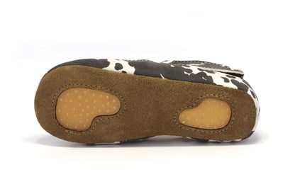 Obex Helis pantofole bambini in pelle antiscivolo per asilo e casa – Milky