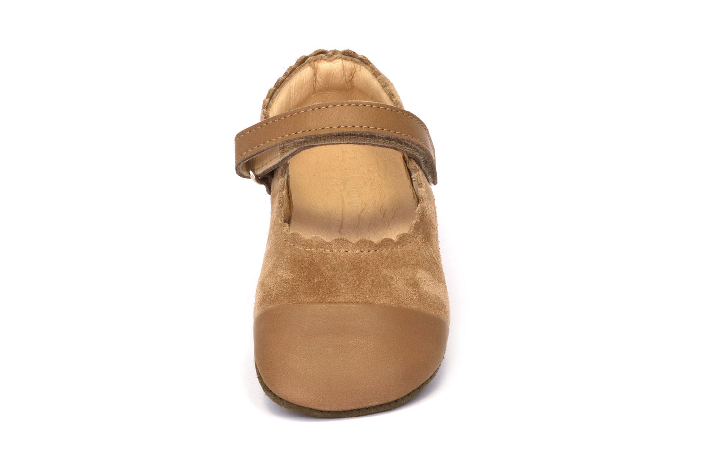Obex Balerina Interno ballerine bambina in pelle antiscivolo – Biscotto