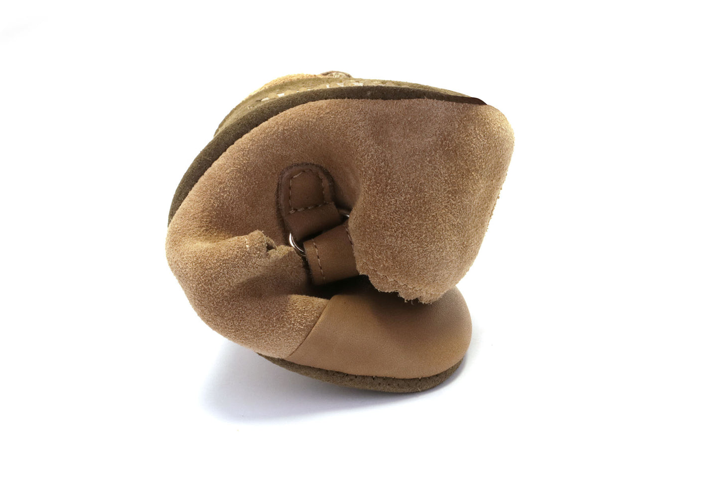 Obex Balerina Interno ballerine bambina in pelle antiscivolo – Biscotto