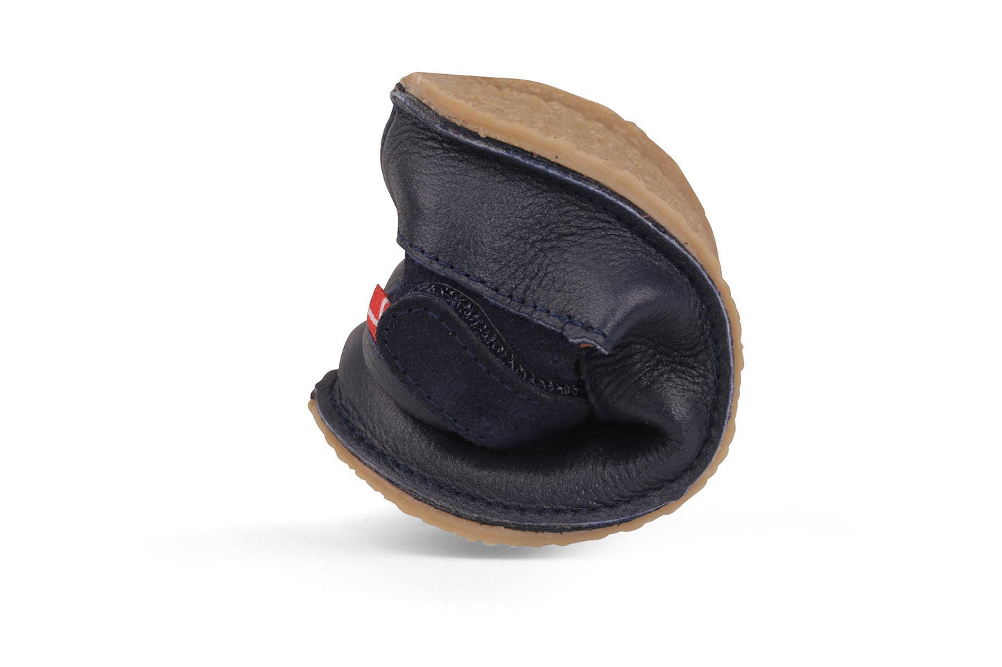 Obex Helis sandali bambini in pelle antiscivolo per estate e asilo – Blu scuro
