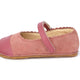 Obex Balerina Esterno ballerine bambina in pelle antiscivolo – Lampone