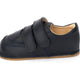 Obex Loko scarpe bambini in pelle antiscivolo per asilo e tempo libero – Blu scuro