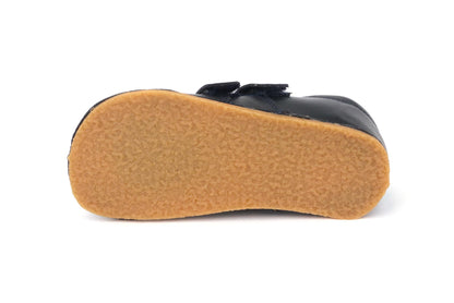 Obex Loko scarpe bambini in pelle antiscivolo per asilo e tempo libero – Blu scuro