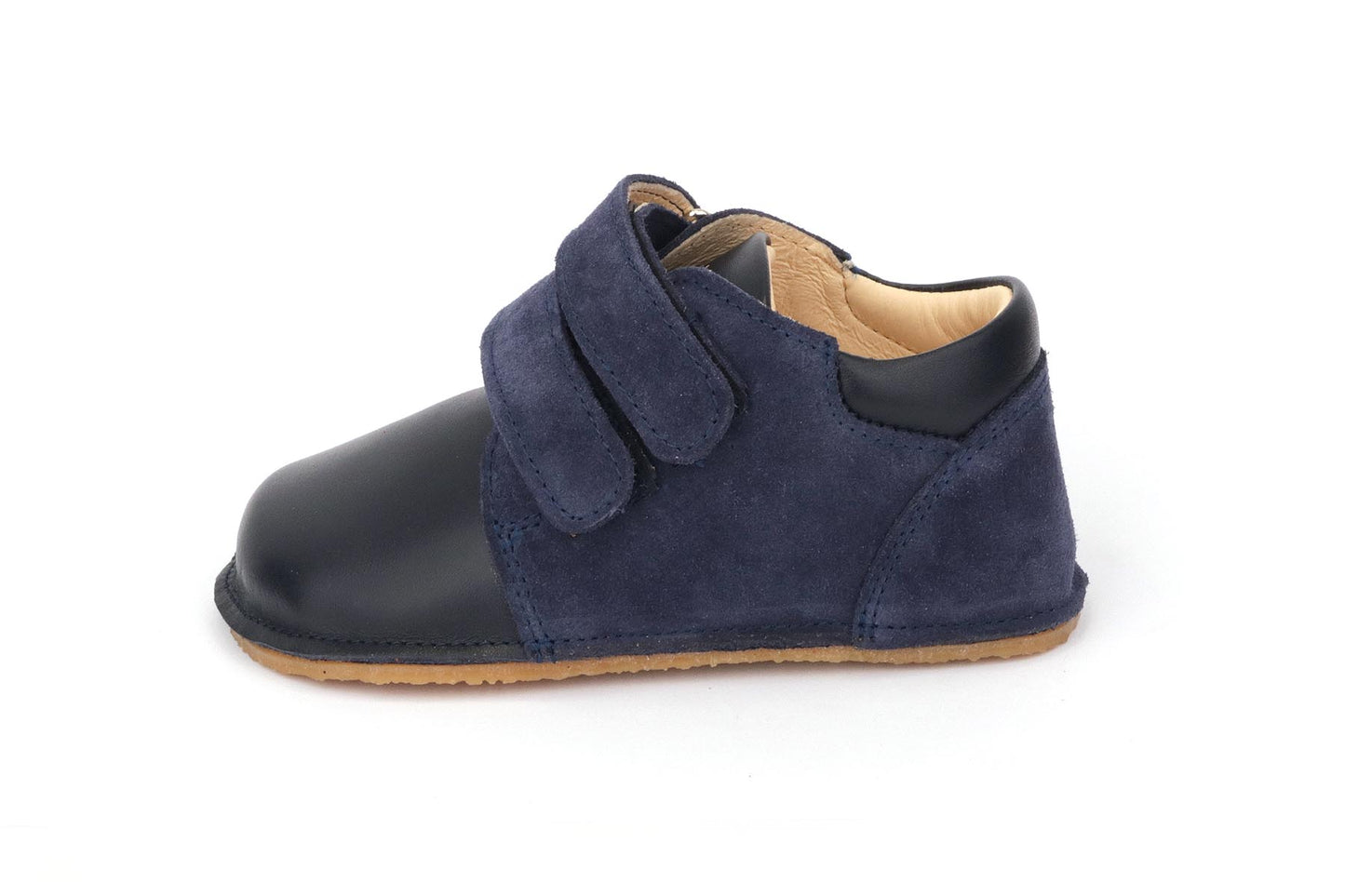 Obex Frizo stivaletti bambini in pelle antiscivolo – Blu scuro