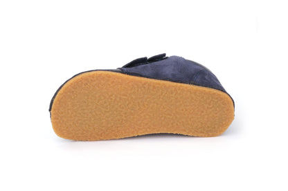 Obex Frizo stivaletti bambini in pelle antiscivolo – Blu scuro