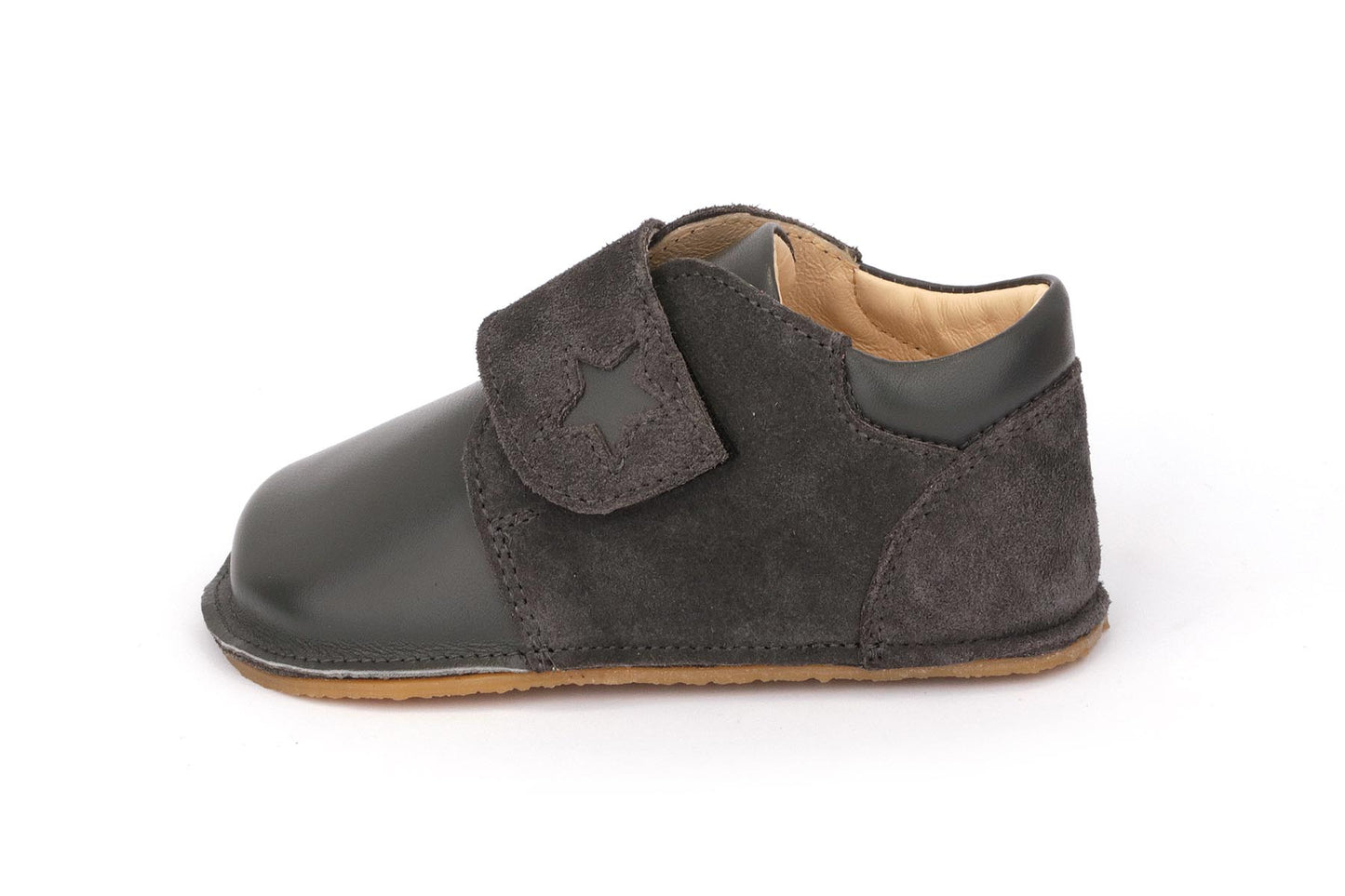 Obex Bliz stivaletti bambini in pelle antiscivolo – Grafite