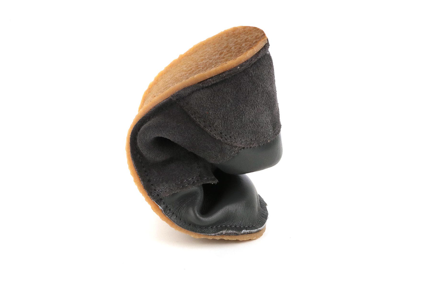 Obex Bliz stivaletti bambini in pelle antiscivolo – Grafite