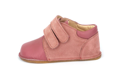 Obex Frizo stivaletti bambini in pelle antiscivolo – Lampone
