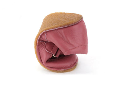 Obex Loko scarpe bambini in pelle antiscivolo per asilo e tempo libero – Rosa antico