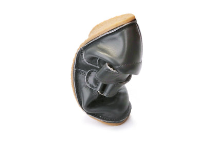 Obex Loko scarpe bambini in pelle antiscivolo per asilo e tempo libero – Verde bottiglia