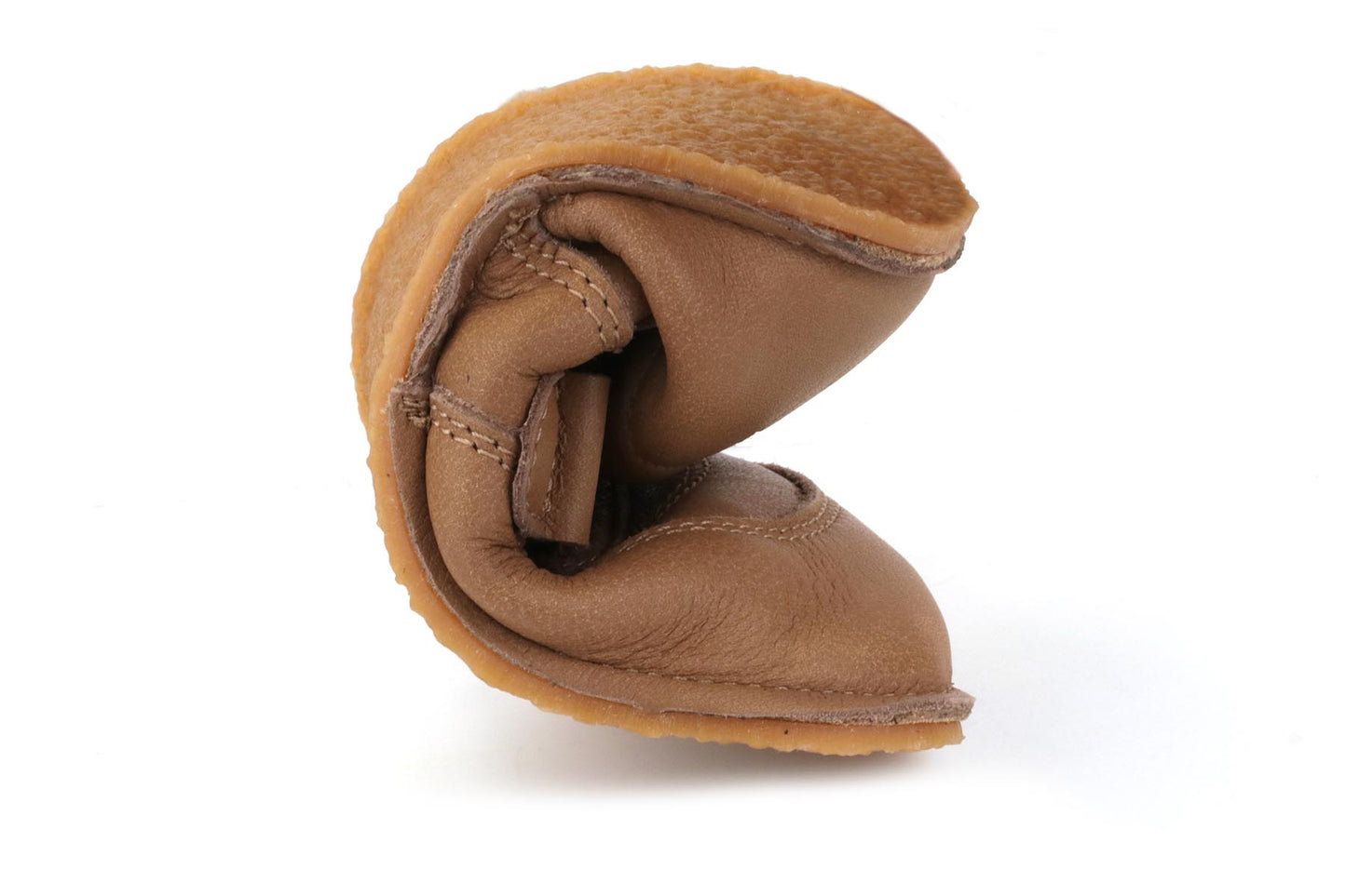 Obex Loko scarpe bambini in pelle antiscivolo per asilo e tempo libero – Marrone noce