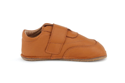 Obex Toby scarpe bambini in pelle antiscivolo per asilo e tempo libero – Marrone miele