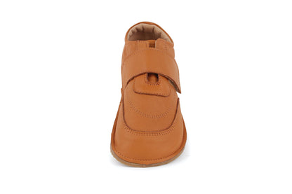 Obex Toby scarpe bambini in pelle antiscivolo per asilo e tempo libero – Marrone miele