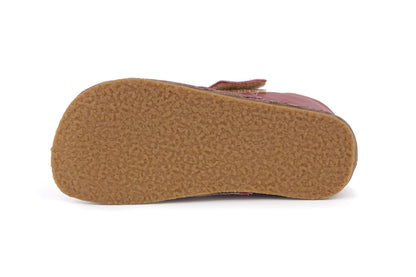 Obex Toby scarpe bambini in pelle antiscivolo per asilo e tempo libero – Rosa antico