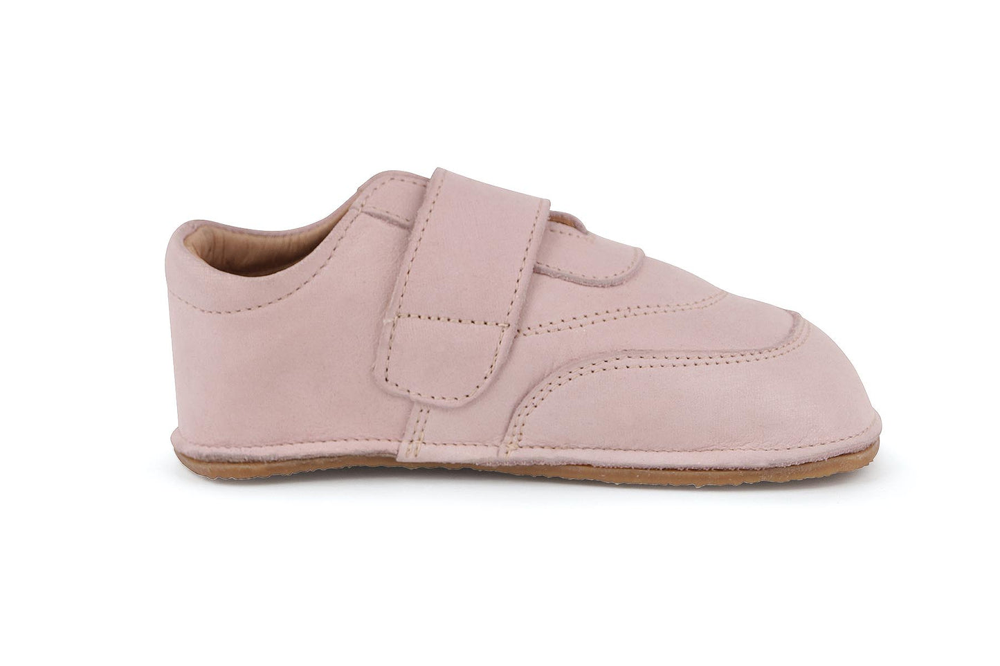 Obex Toby scarpe bambini in pelle antiscivolo per asilo e tempo libero – Rosa cipria