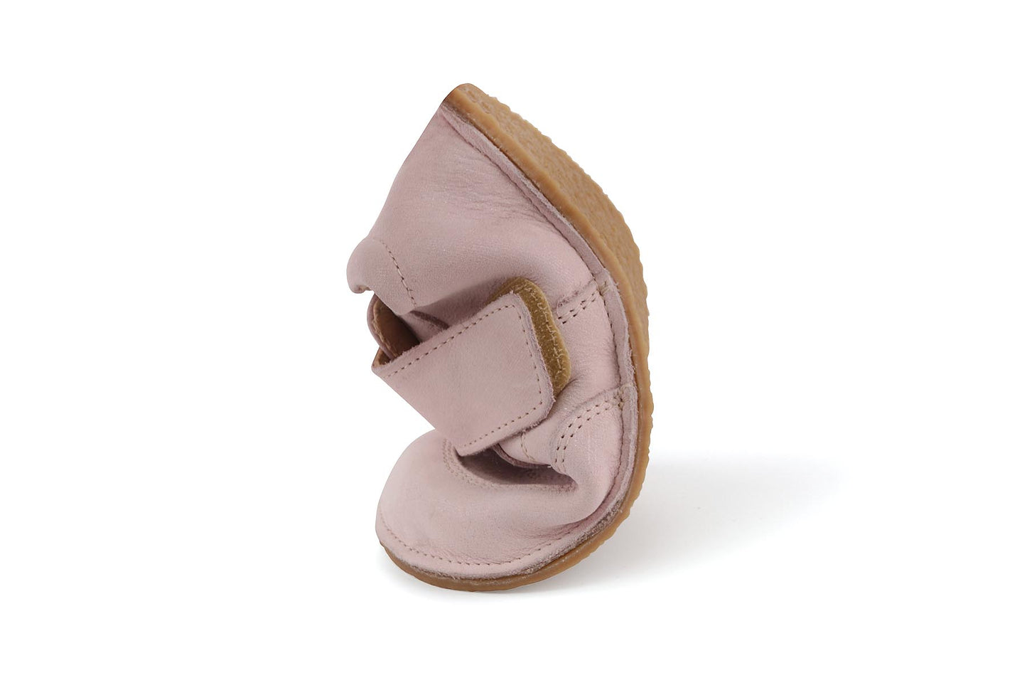 Obex Toby scarpe bambini in pelle antiscivolo per asilo e tempo libero – Rosa cipria