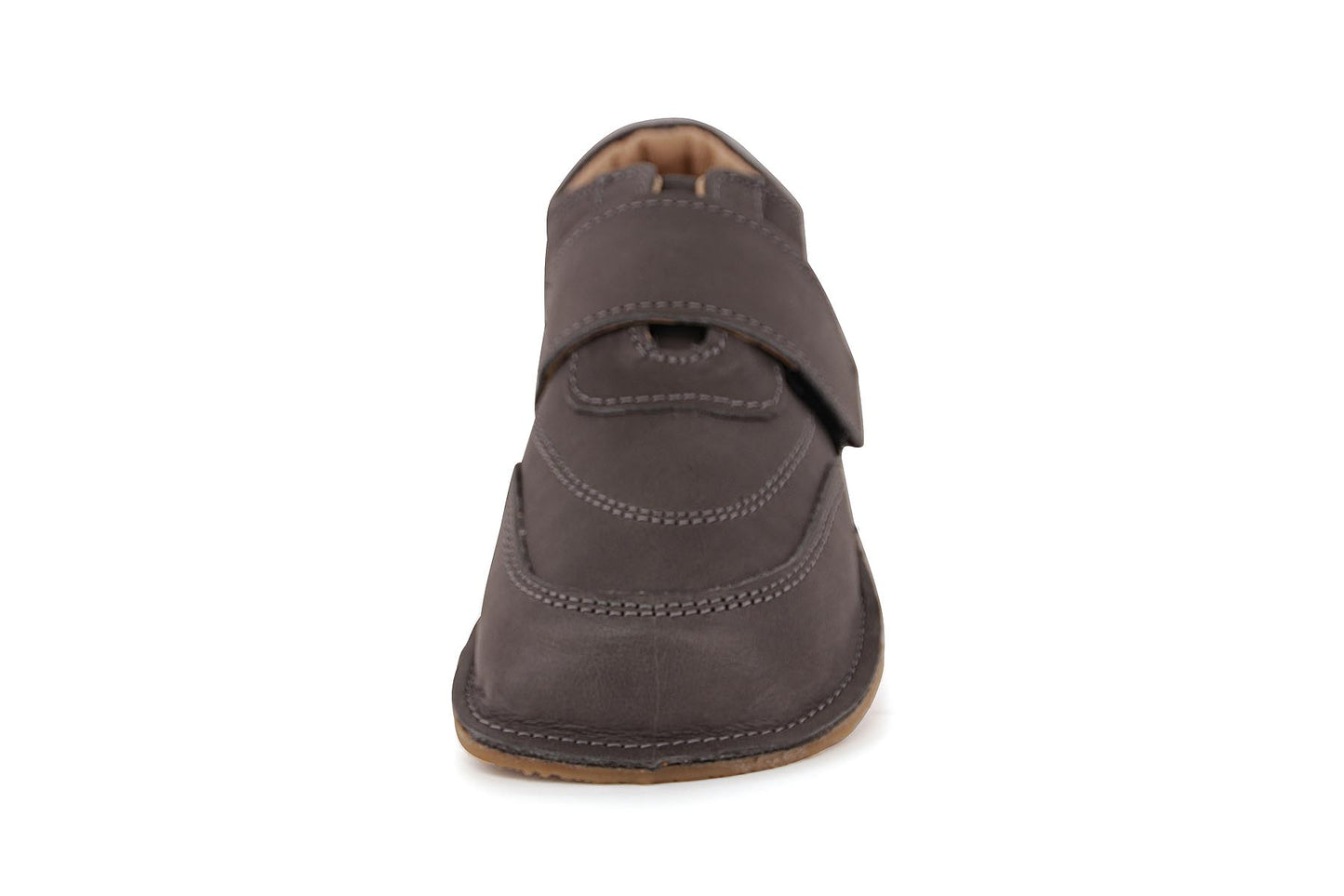 Obex Toby scarpe bambini in pelle antiscivolo per asilo e tempo libero – Grafite