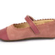 Obex Balerina Interno ballerine bambina in pelle antiscivolo – Lampone