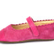 Obex Balerina Interno ballerine bambina in pelle antiscivolo – Fucsia