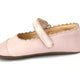 Obex Balerina Interno ballerine bambina in pelle antiscivolo – Rosa cipria