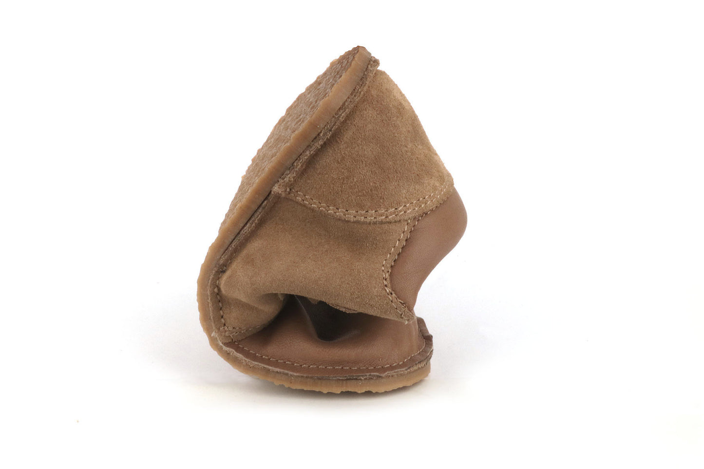 Obex Frizo stivaletti bambini in pelle antiscivolo – Caffellatte