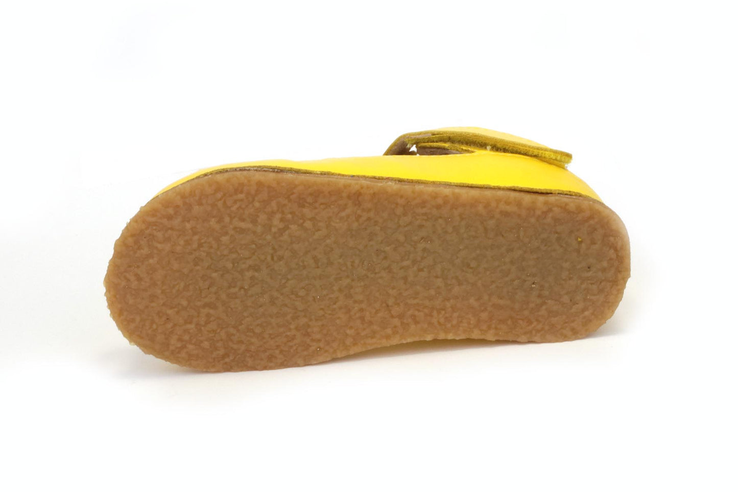 Obex Helis sandali bambini in pelle antiscivolo per estate e asilo – Giallo